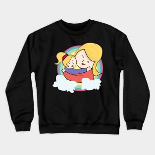 mother and daughter Crewneck Sweatshirt